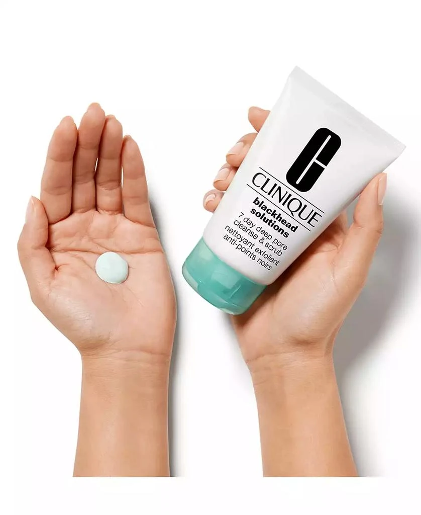 Clinique Blackhead Solutions 7 Day Deep Pore Cleanse & Face Scrub, 4.2 oz. 5