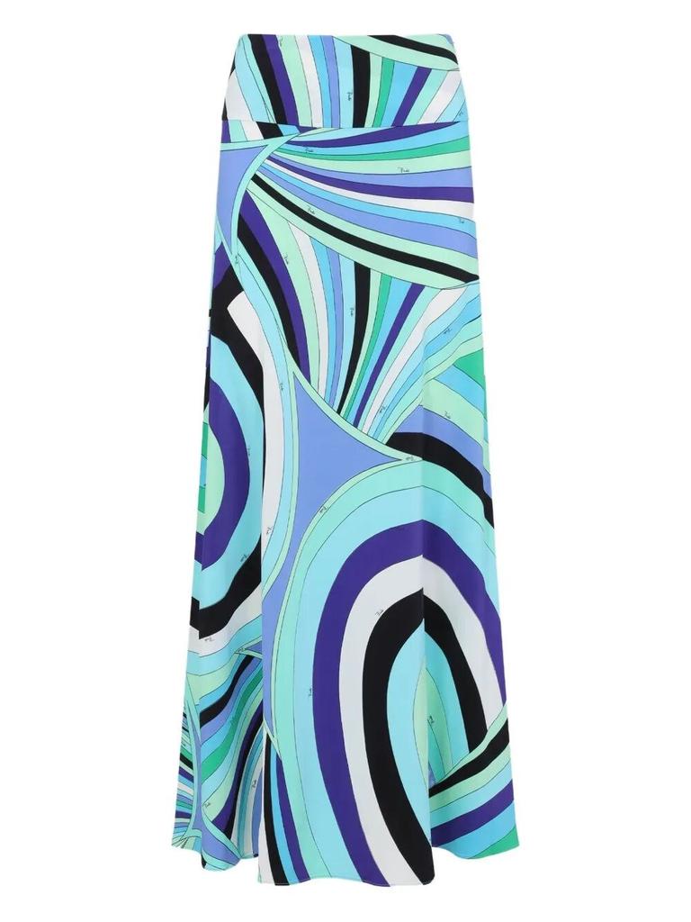 Pucci Pucci `Iride Mykonos` Skirt