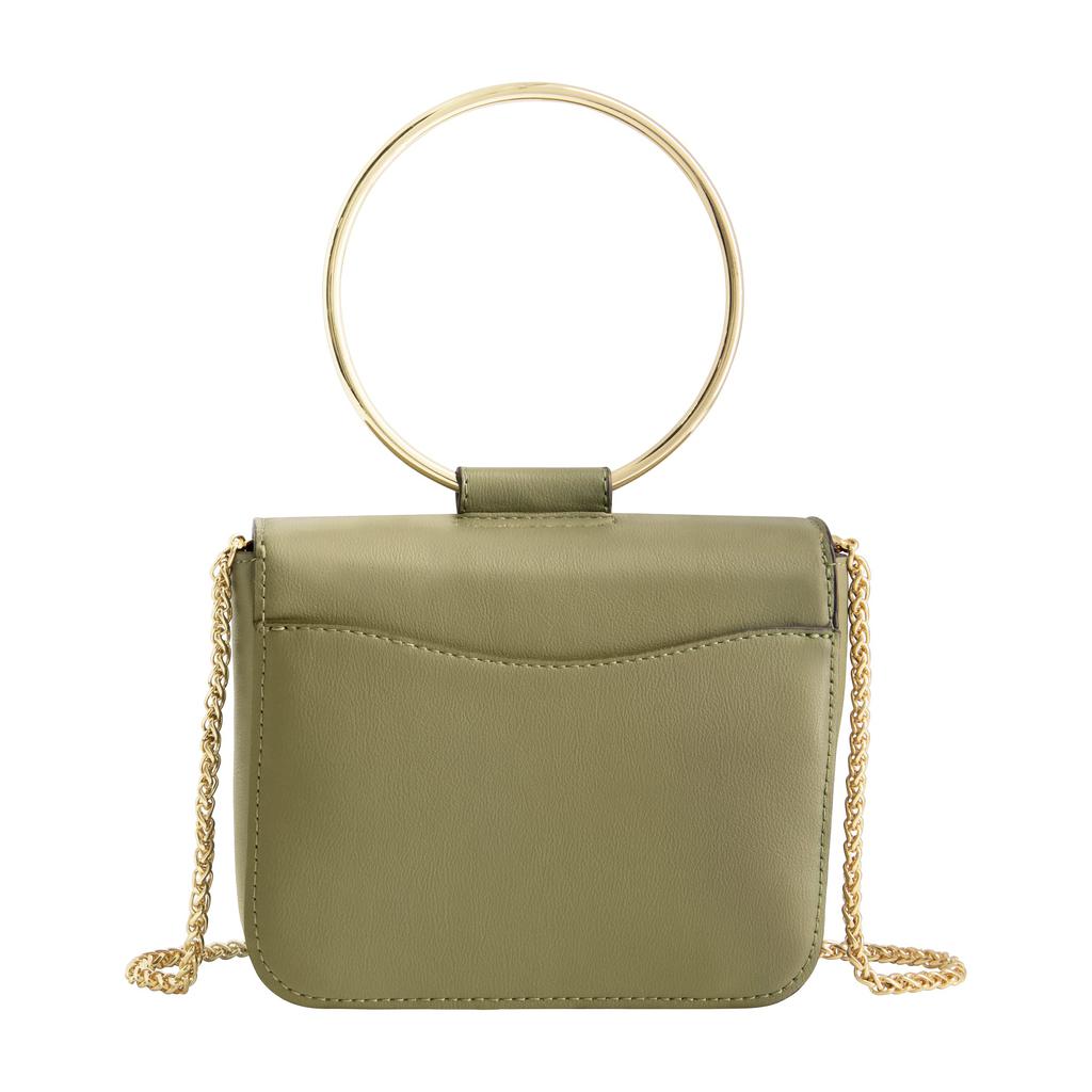 Christian Siriano New York Ring Handle Mini Flap Crossbody