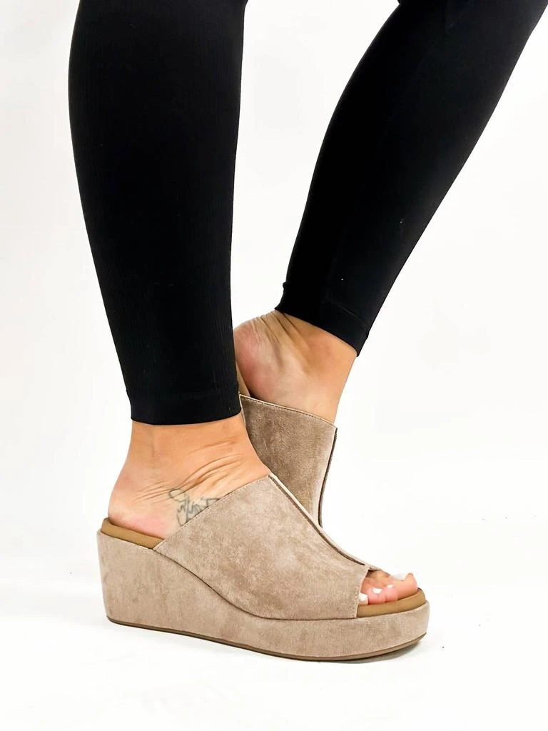 Corkys Footwear Corkys Footwear - Women's Faux Suede Here For It Shoes 1