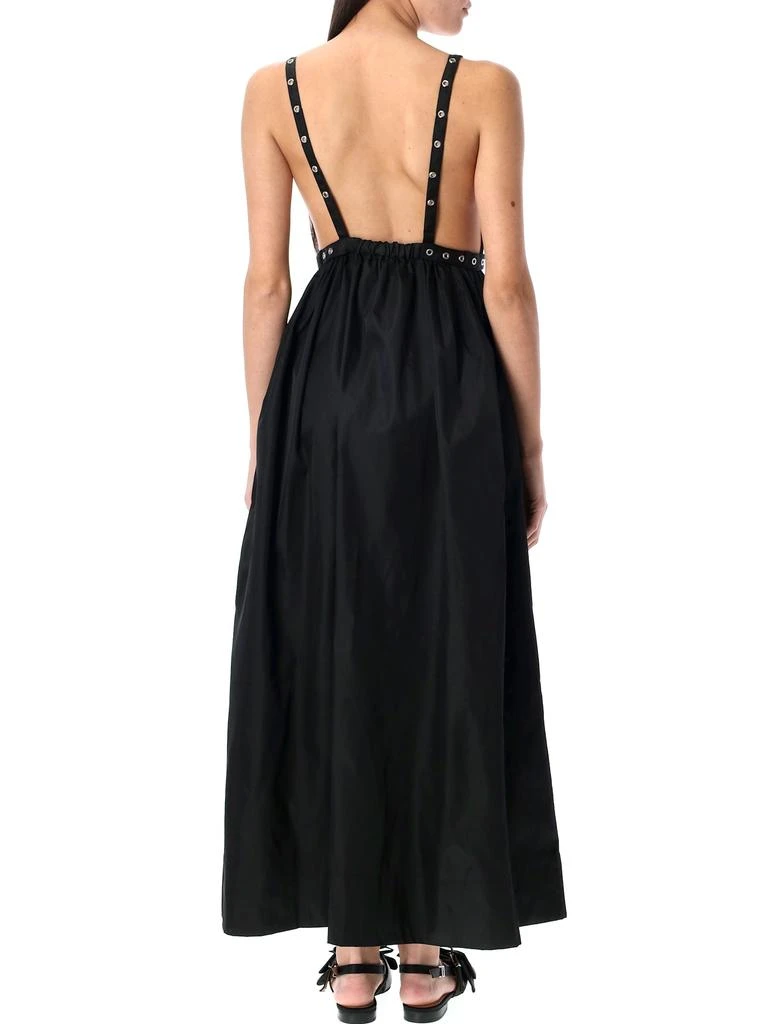 Ganni Duchesse Nylon Strap Dress 2