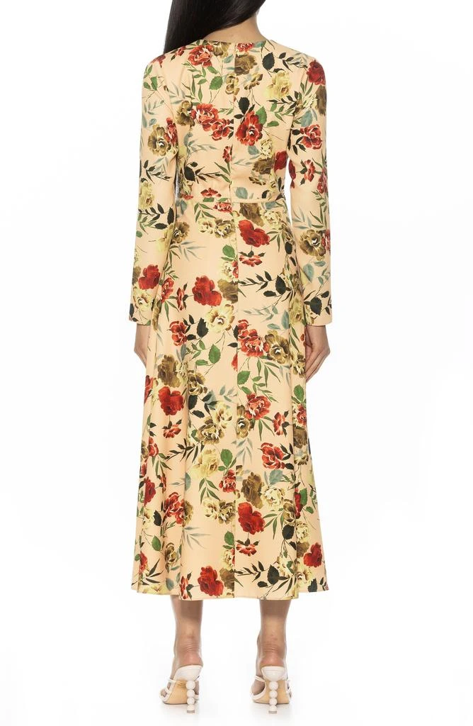 ALEXIA ADMOR Ophelia Long Sleeve Midi Dress 2