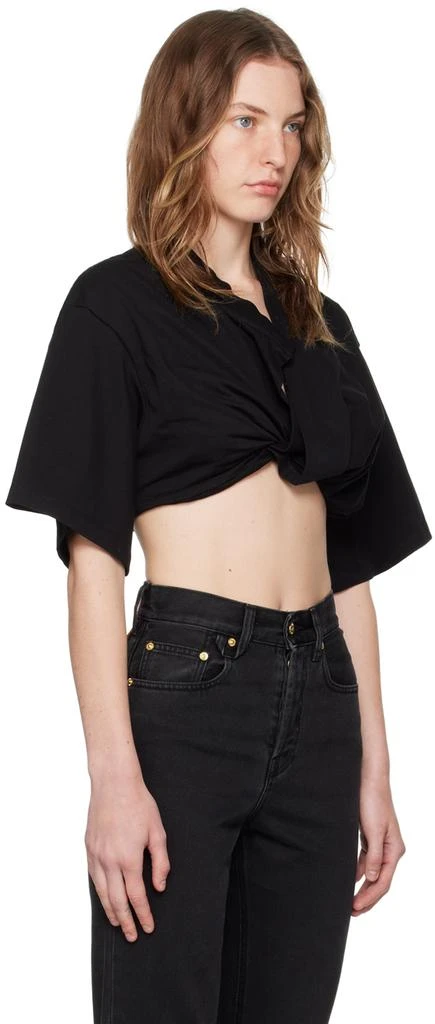 Jacquemus Black  Le Chouchou 'Le T-Shirt Bahia Court' T-Shirt 2