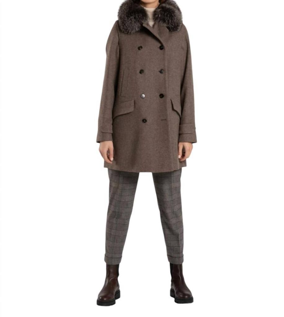 SCHNEIDERS Schneiders - Jamie Loden Coat with Removable Fur