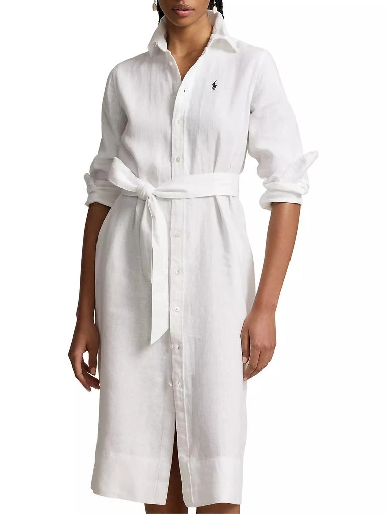 Ralph Lauren Linen Belted Shirtdress 5