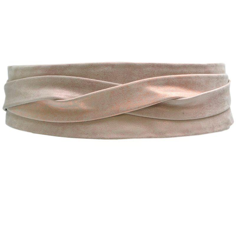 ADA Collection Classic Wrap Belt Rose Shimmer