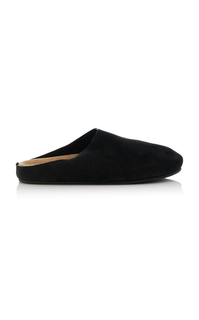 The Row The Row - Hugo Suede Mules - Black - IT 37 - Moda Operandi 1
