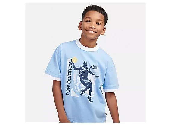 New Balance Hoops Layup Graphic Tee 4