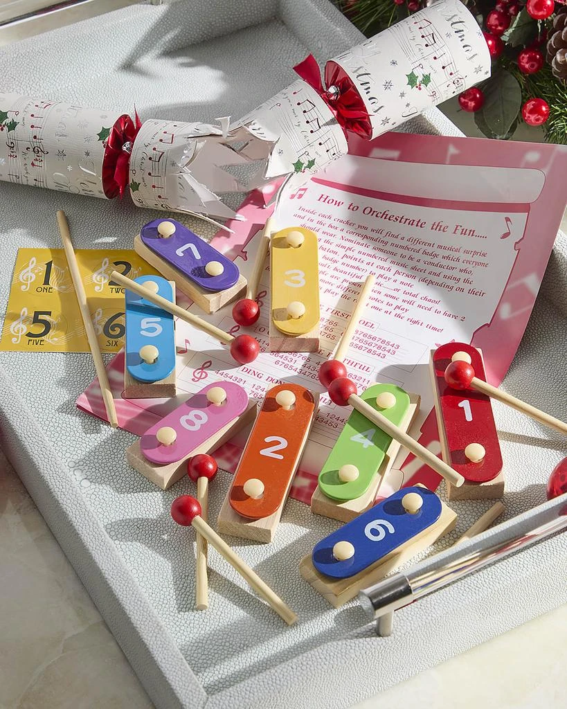 Robin Reed Musical Christmas Crackers, Set of 8 2