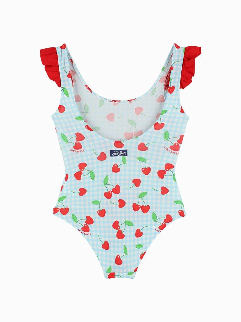 Mc2 Saint Barth Cherry Print One Piece Swimsuit 2