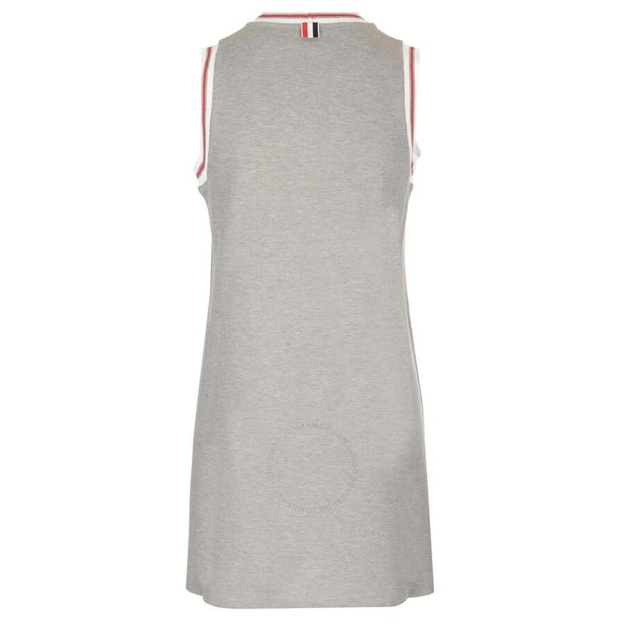 Thom Browne Classic Pique Stripe V-Neck Tennis Dress 2