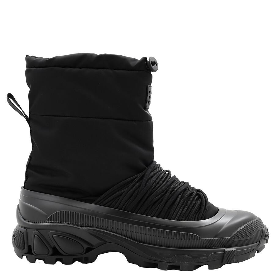 Burberry Embossed Logo Puffy Ankle Boots