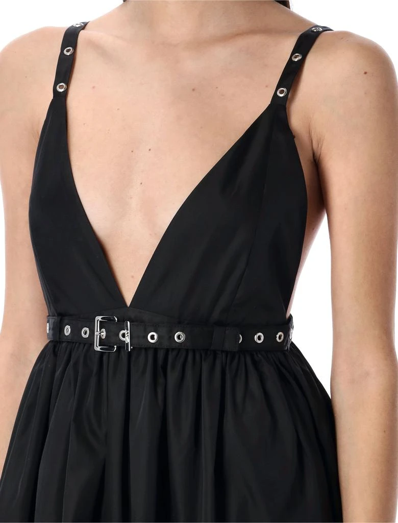 Ganni DUCHESSE NYLON STRAP DRESS 3