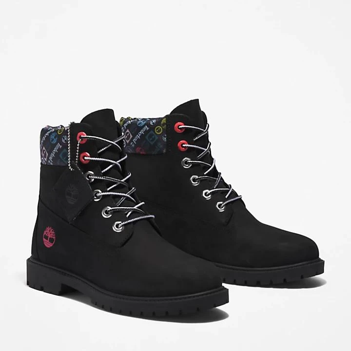 Timberland Timberland® Heritage 6 Inch Boot for Women in Black/Multicoloured 4