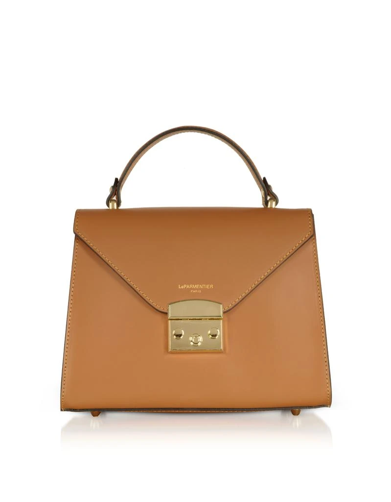 LePARMENTIER Paris Peggy Leather Top Handle Satchel Bag 1