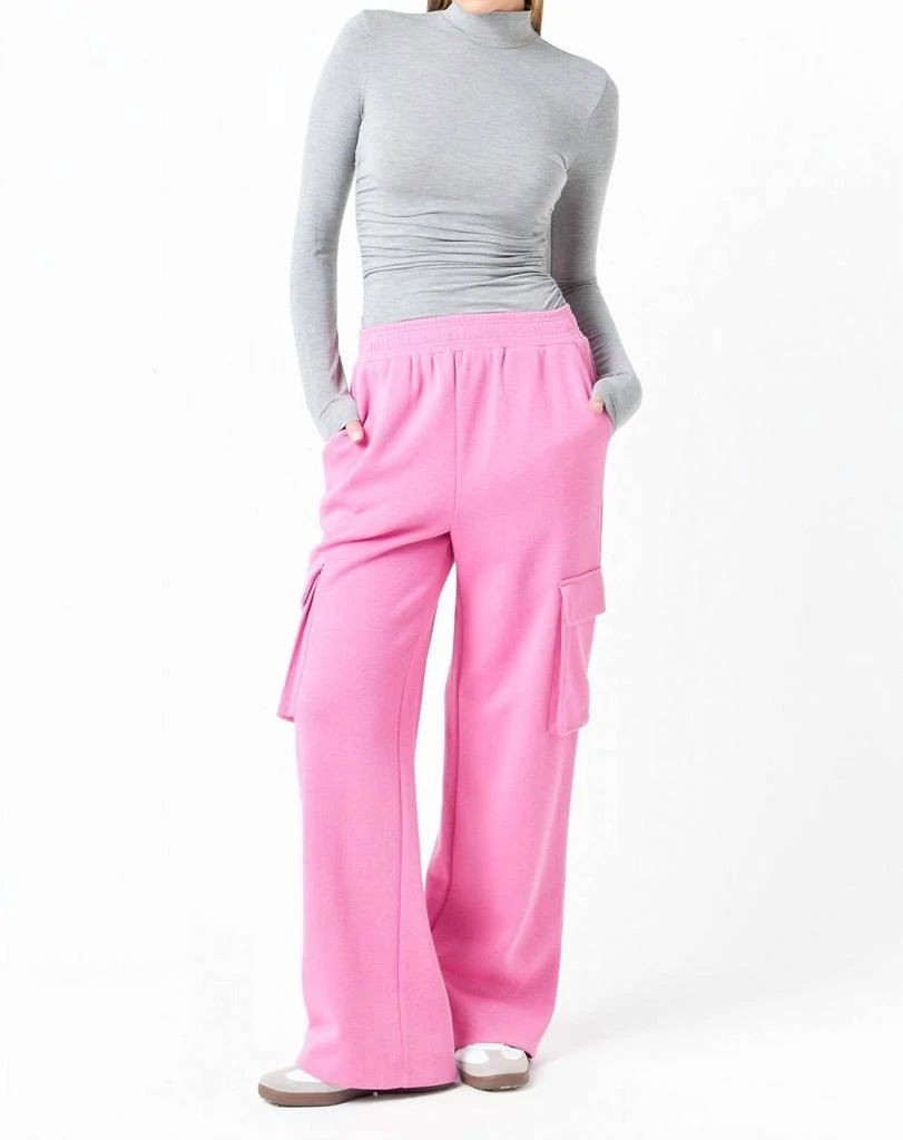 Endless Rose Endless Rose - Wide Knit Cargo Pants