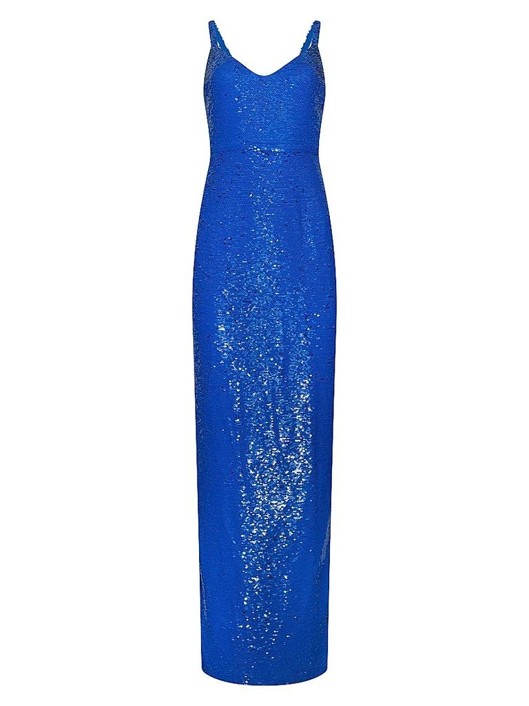 L'Agence Karma Sequined Sleeveless Maxi Dress - Dresses & Skirts - Free Shipping - BeyondStyle L'Agence Karma Sequined Sleeveless Maxi Dress - Dresses & Skirts - Free Shipping - BeyondStyle