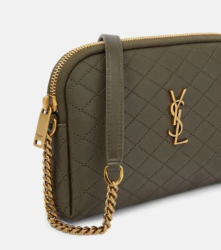 Yves Saint Laurent Gaby quilted leather shoulder bag 5