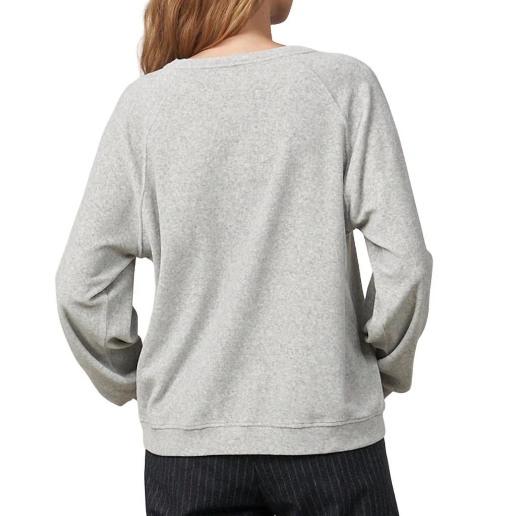 Hartford Teasy Long Sleeve Tee In Heather Grey 2