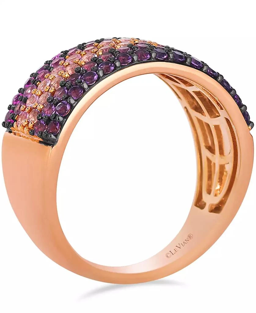 Le Vian Amethyst (0.53 ct. t.w.) and Pink Sapphire (0.87 ct. t.w.) Ombre Ring in 14k Strawberry Gold 2