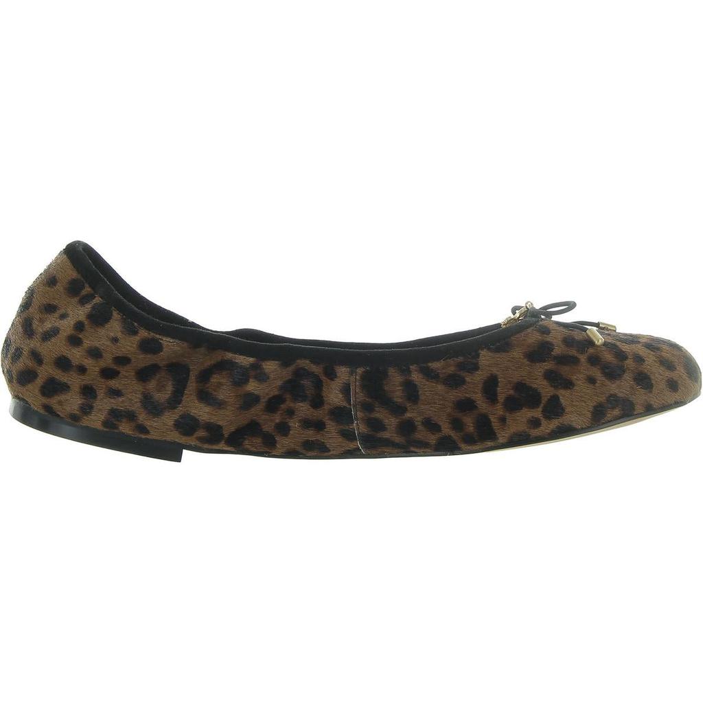 Sam Edelman Felicia Womens Embossed Round Toe Ballet Flats