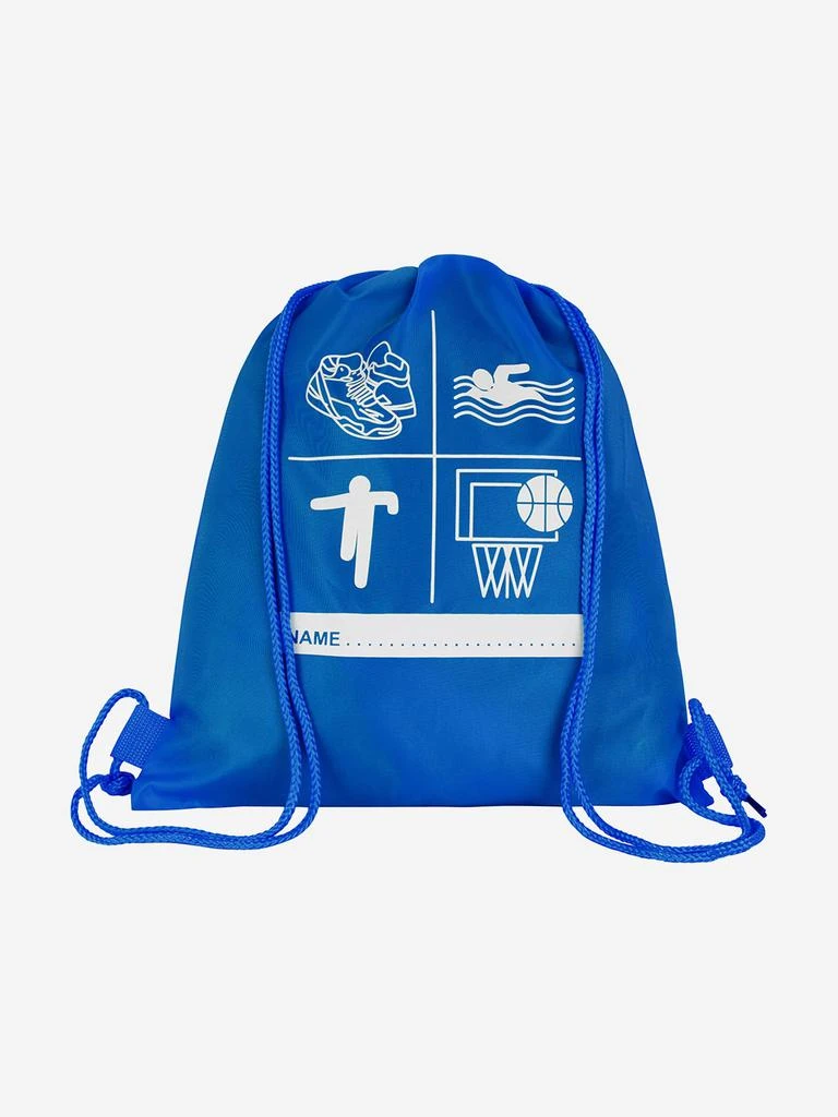 Zeco Schoolwear Zeco Kids School Premium Printed PE Bag in Blue (40cm) 3