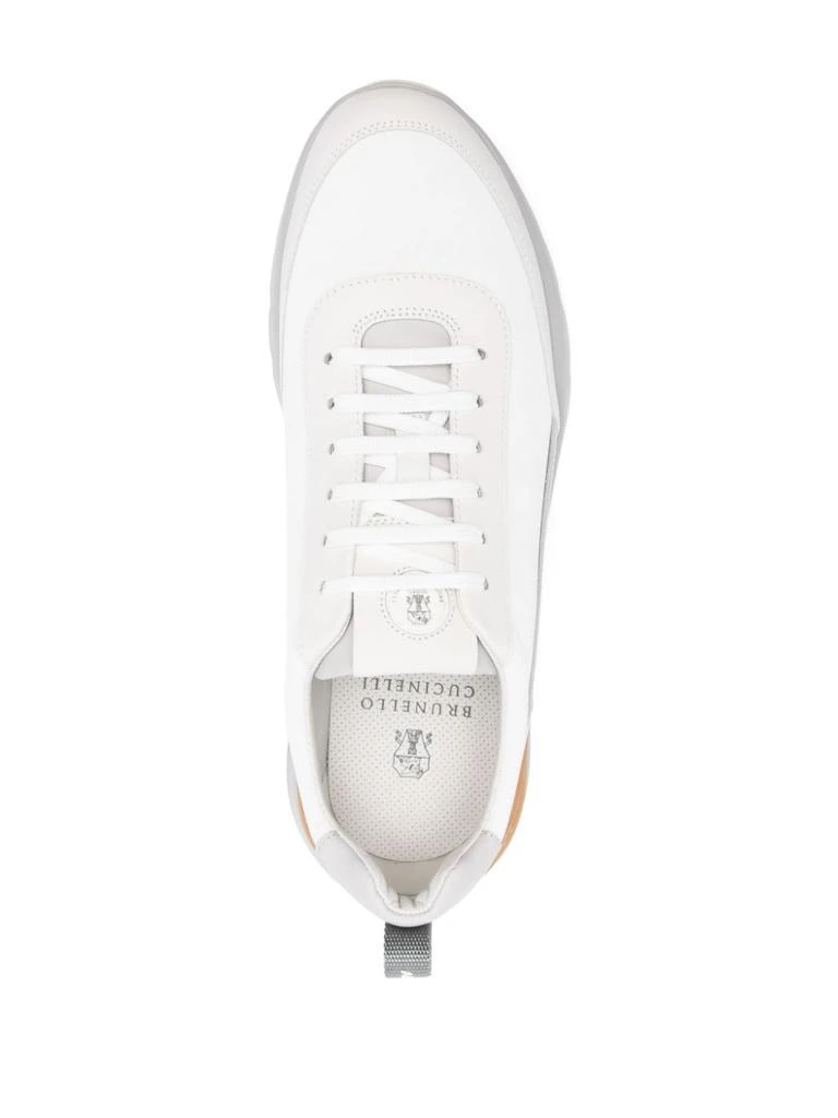 Brunello Cucinelli LEATHER SNEAKERS 2