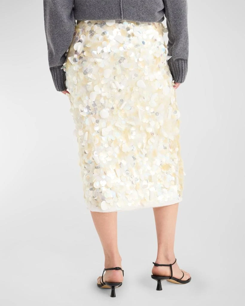 Rohe Embellished Organza Skirt 6