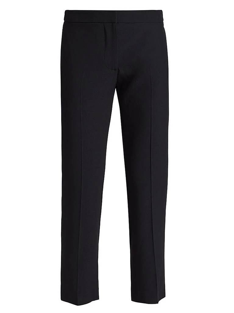 Alexander McQueen Leaf Crepe Cigarette Trousers 1