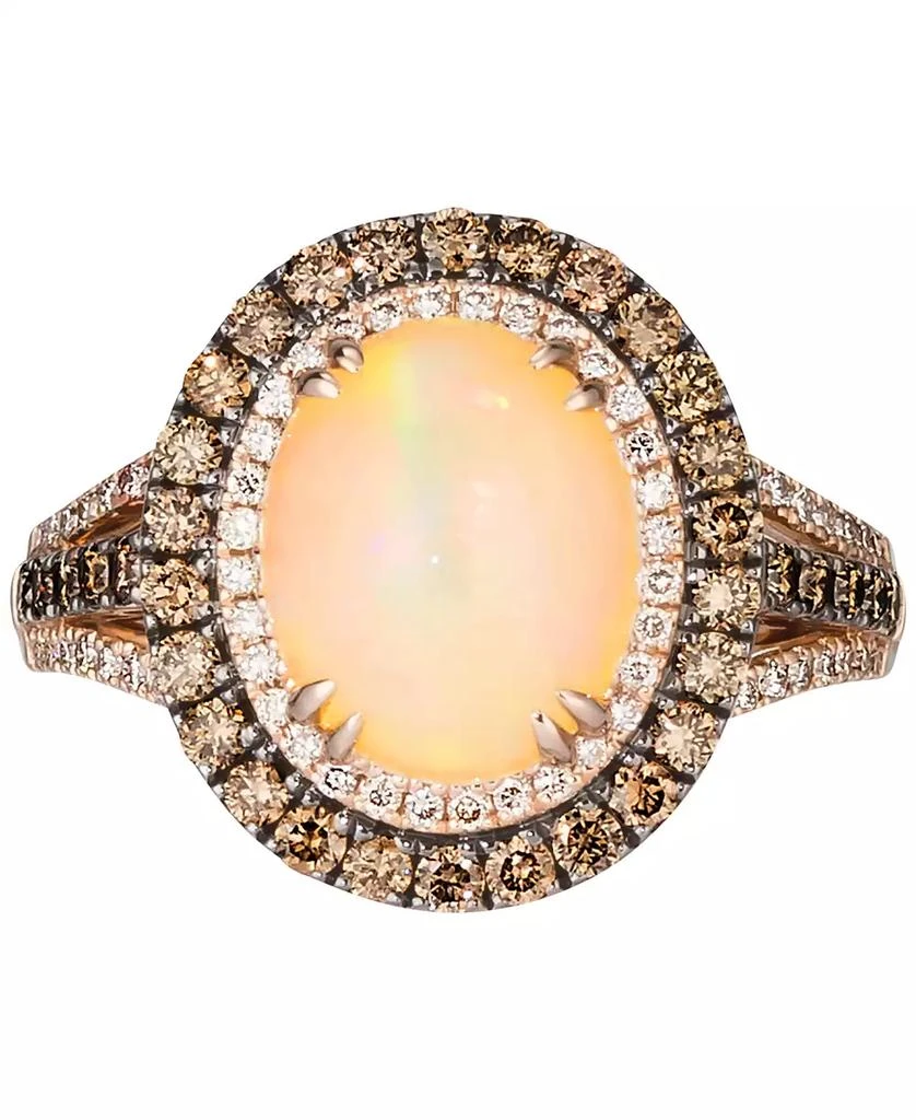 Le Vian Deep Sea Blue Topaz (4 ct. t.w.) & Diamond (7/8 ct.t.w.) Statement Ring in 14k Rose Gold (Also in Opal, Citrine, Amethyst, Garnet & Mint Julep Quartz) 3