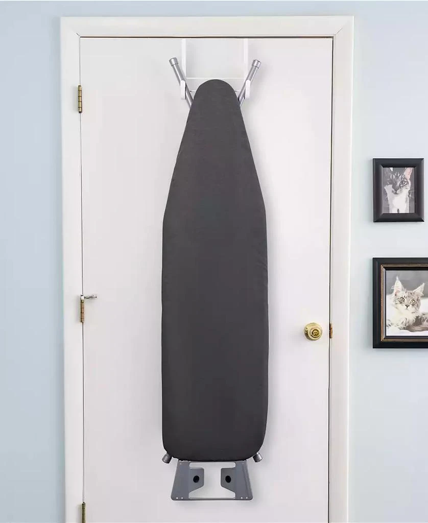 Seymour Home Products Adjustable Height, 4 Leg Ironing Board with Mesh Top and Iron Rest 16