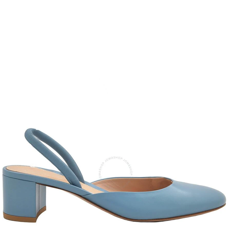 Gianvito Rossi Tivoli Leather Slingback Pumps 1