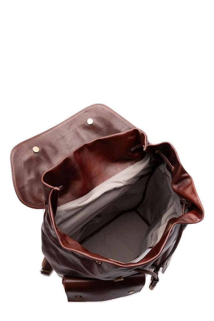 Brunello Cucinelli Brunello Cucinelli Logo Stamp Backpack 4