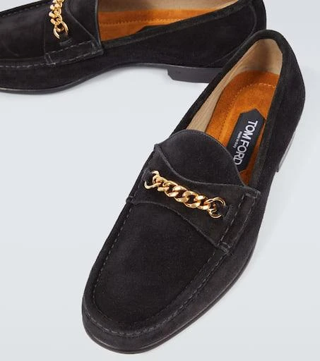 Tom Ford York Chain suede loafers 3