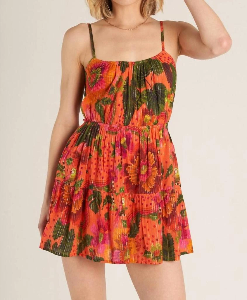 En Creme En Creme - Tropical Mini Dress 1