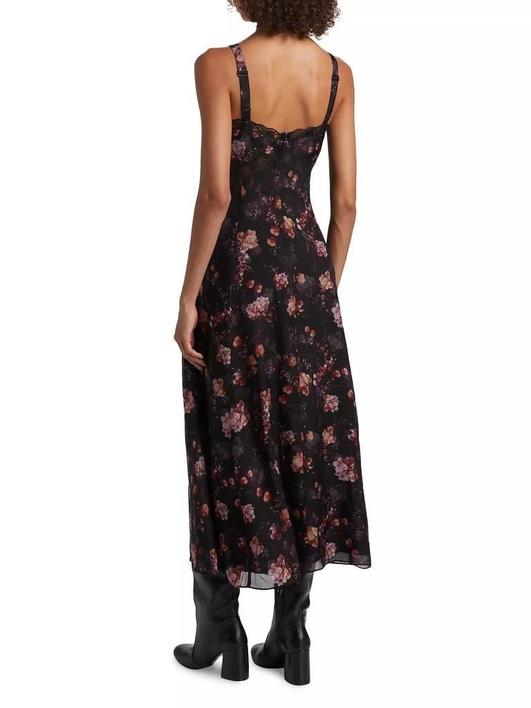 CAMI NYC Nairobi Floral Silk Sleeveless Maxi Dress 5