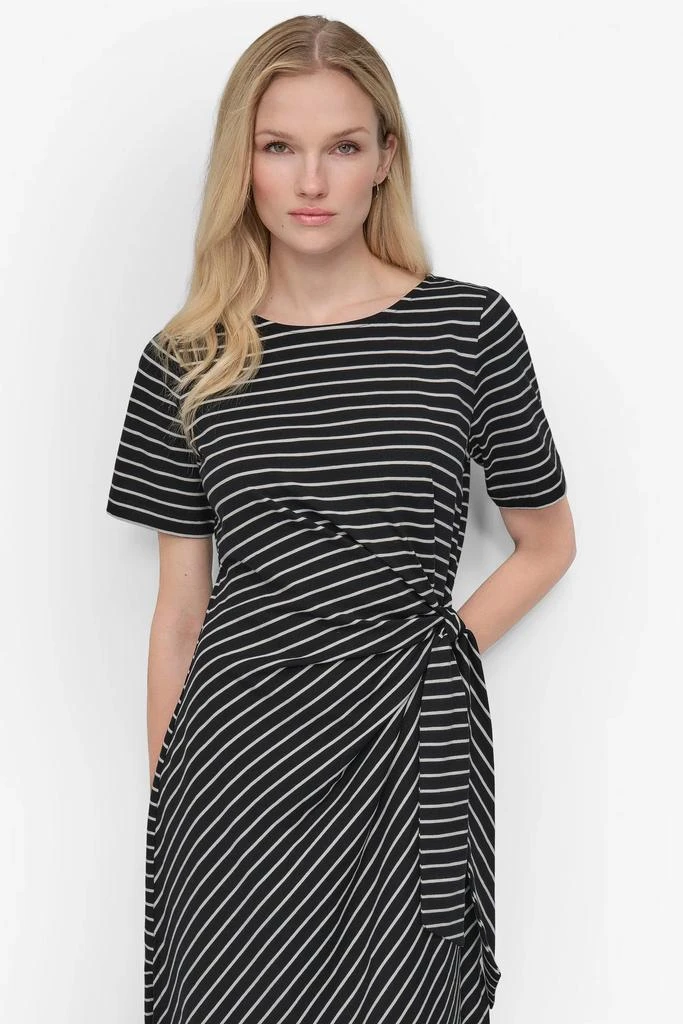 DKNY SHORT SLEEVE TIE FRONT 4