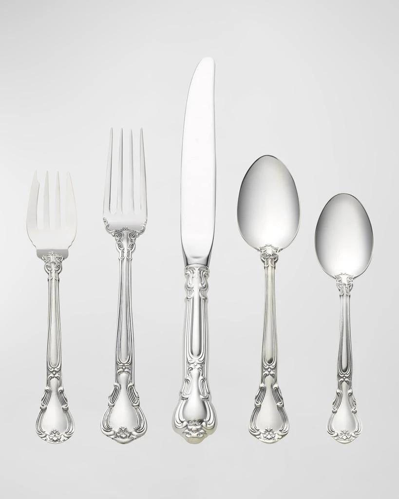Gorham Chantilly 5-Piece Dinner Flatware Setting with Place Spoon 1