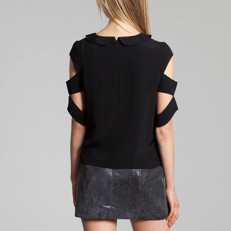 As I Am Silk Top Black AS I AM 3