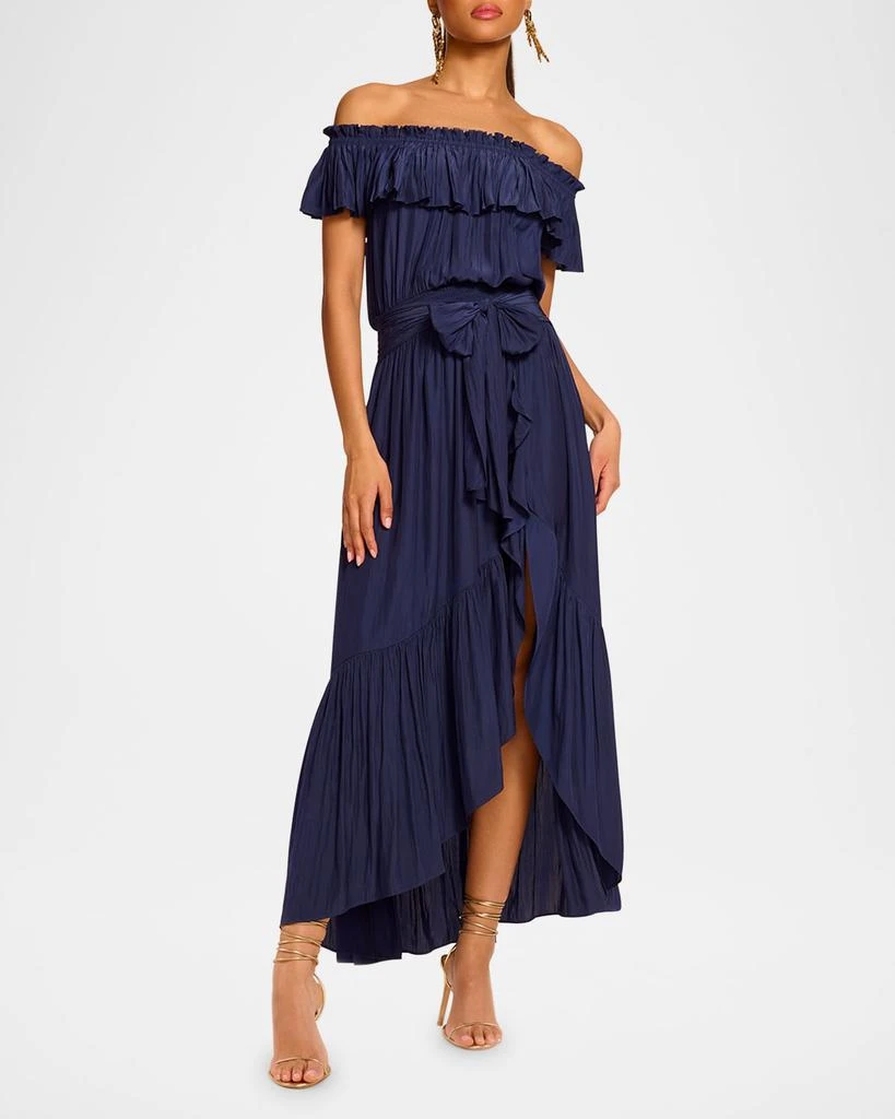 Ramy Brook Gloria Off-Shoulder Midi Dress 2
