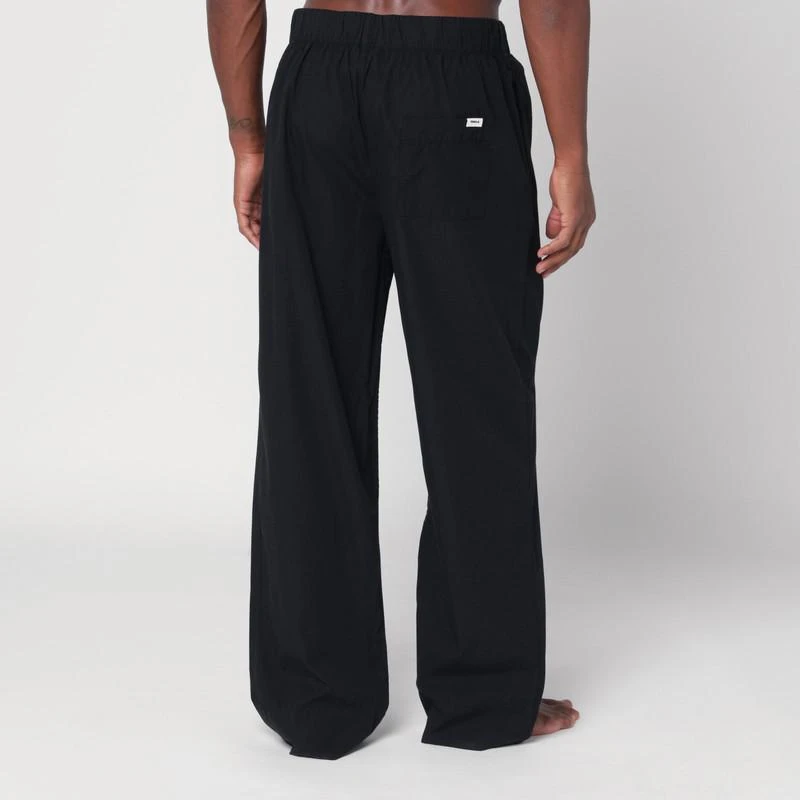 Tekla Black pyjama trousers 4