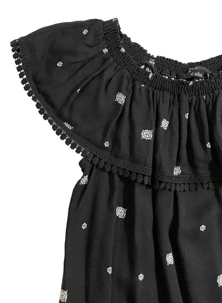 Gibson Gibson - Women's X HI Sugarplum Convertible Ruffle Top 3
