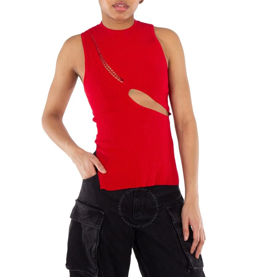 The Attico Cut Detail Sleeveless Top 1
