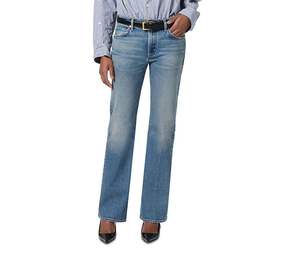 Citizens of Humanity Genova Low Slung Bootcut Jeans in Clairo 1