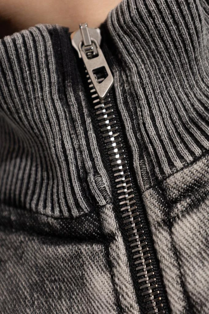 Diesel Diesel D-Carly-S Track Denim Zip-Up Jacket 4