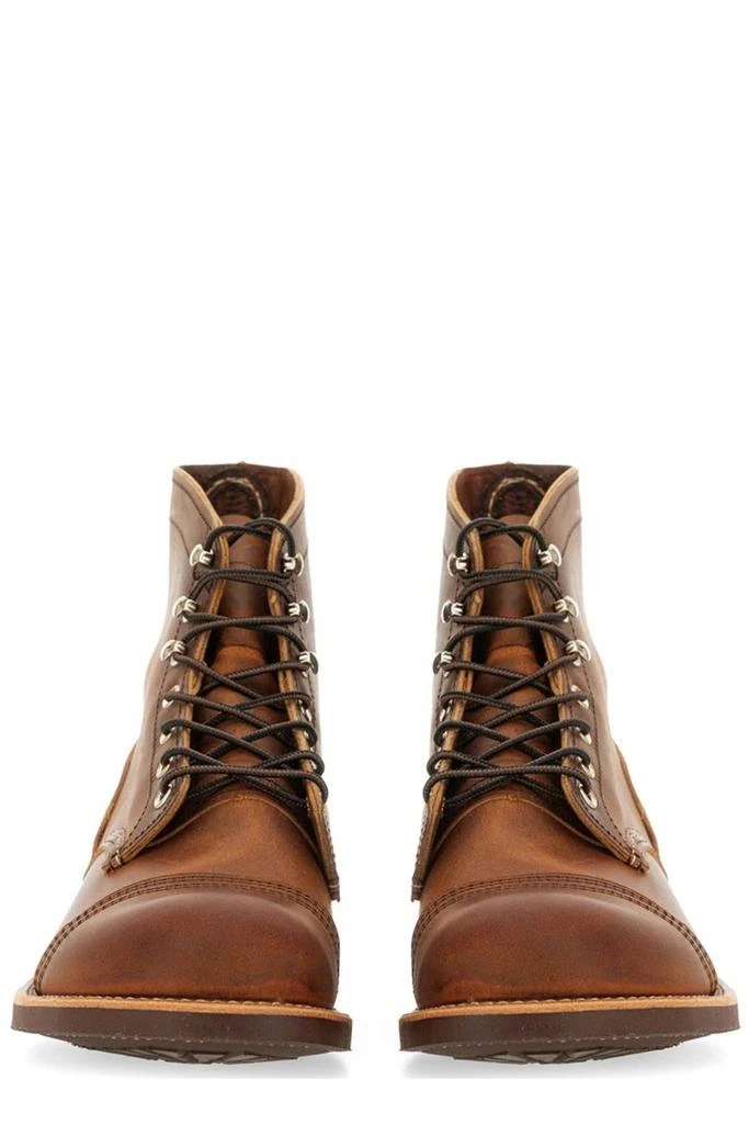 Red Wing Red Wing Shoes Round Toe Lace-Up Boots 4