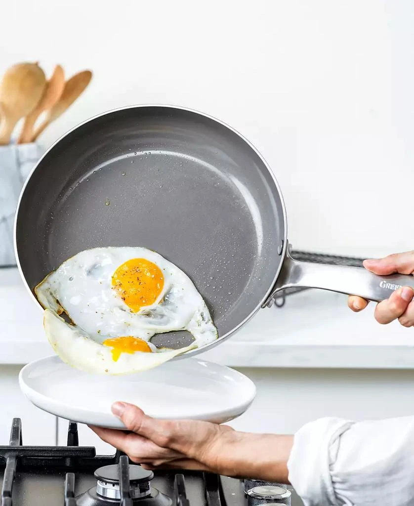 Greenpan Chatham Hard Anodized Ceramic Nonstick 12" Frying Pan with Lid 3