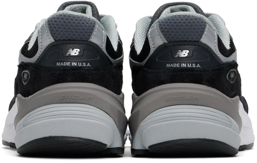 New Balance Black Made in USA 990v6 Sneakers 2
