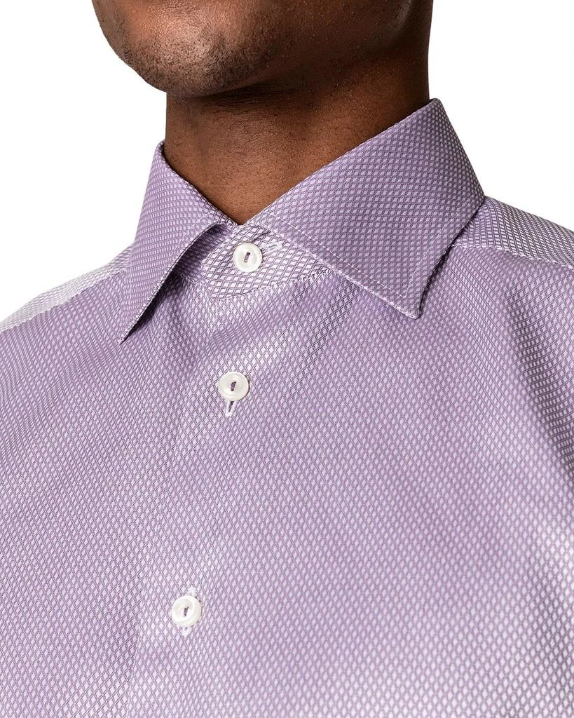 Eton Slim Fit Textured Solid Shirt 3