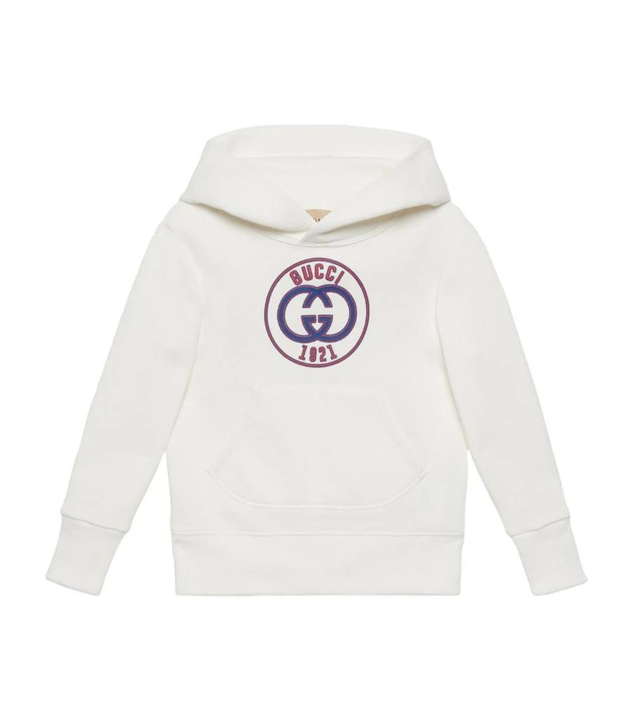 Gucci Cotton Logo Print Sweatshirt (4-12 Years) 1